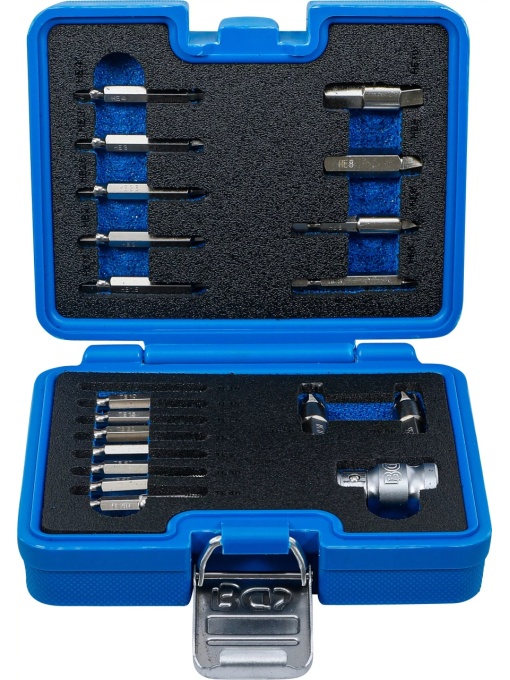 Set extractor șurub pentru hexagon intern 1,5 - 10 mm / T-Star (pentru Torx) T10 - T55 19 buc., B-9173-1
