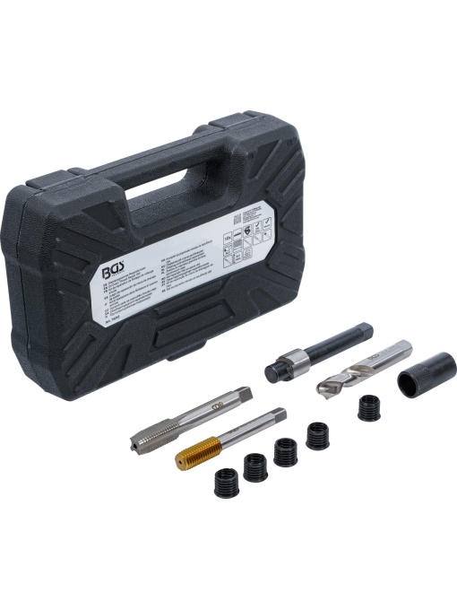 Set reparaţie filet scurgere ulei, pentru bai de ulei din aluminiu, M12 x 1,75 mm, BGS 74243