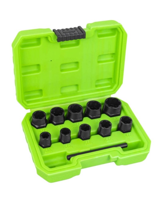 Set tubulare twist de 3/8" pt extractie a piulitelor / suruburilor de blocare JBM 51998