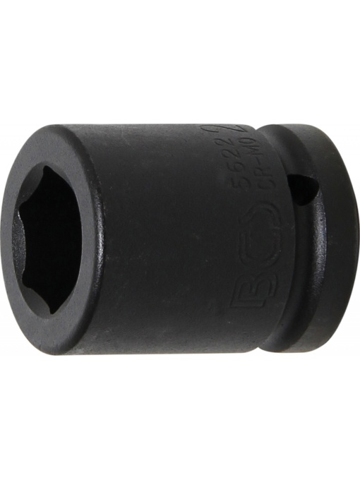 Tubulara Impact 22 mm, profil hexagon, antrenare 3/4", BGS 5622