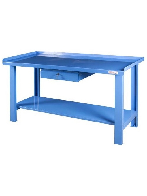 Banc de lucru cu 1 sertar, dimensiuni 1600 x 700 x 910 mm, Spin 05.088.73