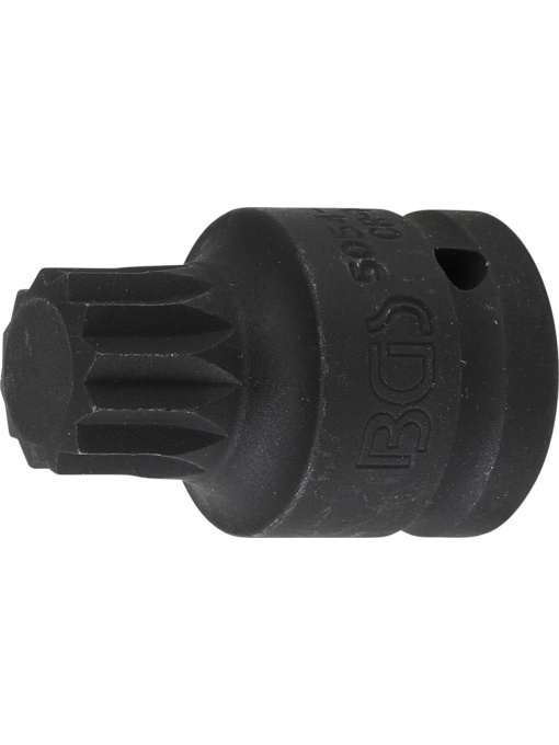 Bit de impact Spline (XZN) M24, antrenare 3/4", BGS 5054-M24