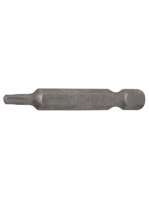 Bit Torx T15, lungime 50 mm, antrenare 1/4", BGS 4590