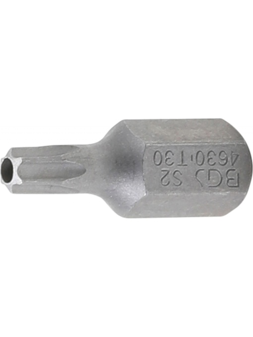 Bit Torx T30 cu gaura de securizare, lungime 30mm, antrenare 10mm(3/8"), BGS 4630