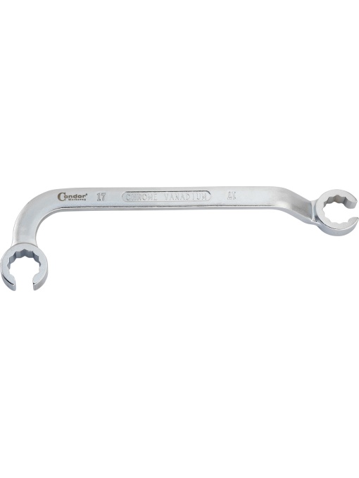 Cheie inelara pentru conducte injector bi-hex 17 mm, Condor 4078