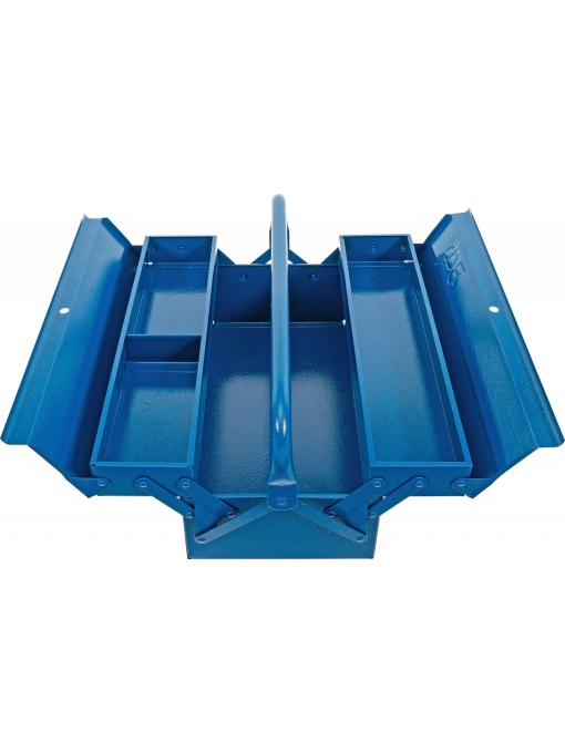 Cutie unelte metalica goala,, 420 x 200 x 150 mm, 3 compartimente, BGS 33001