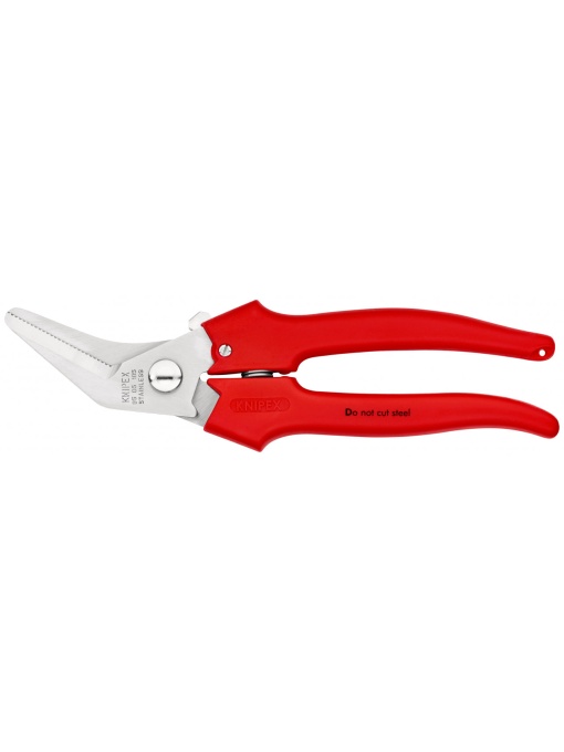 Foarfeca combinata cu manere din material plastic, lungime 185 mm, Knipex 9505185