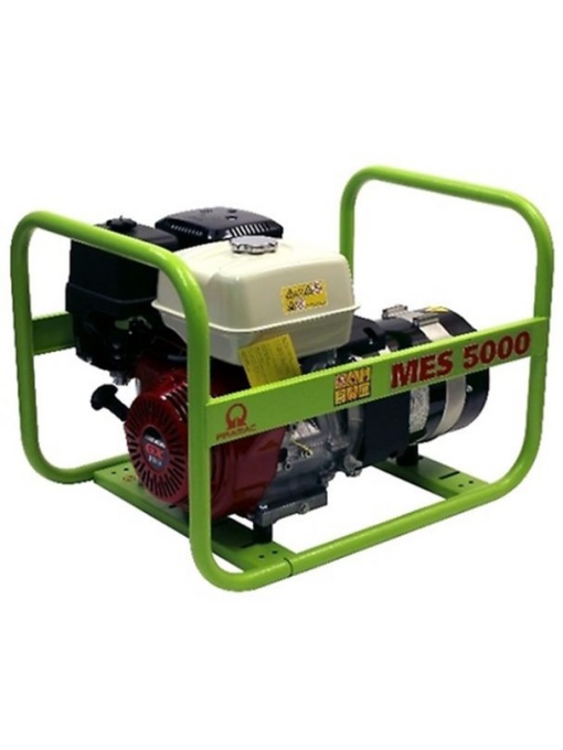 Generator de curent pe benzina, portabil monofazat, 5.1 kVA, PRAMAC MES5000
