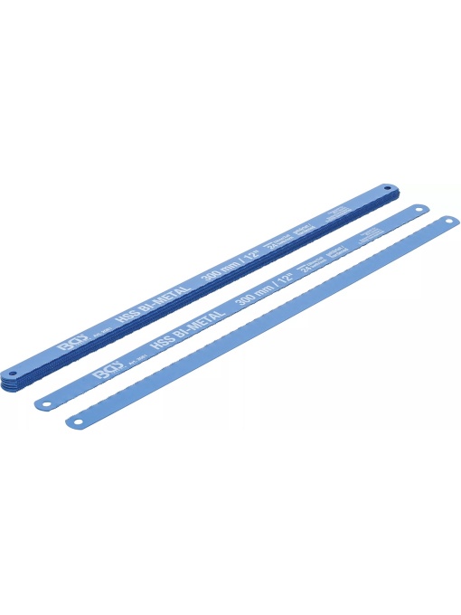 Set 10 panze,13 mm latime,300 mm lungime,HSS, BGS 2061
