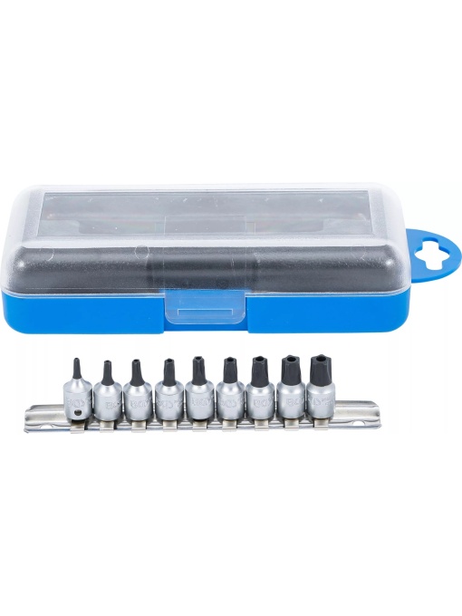 Set biti Torx Plus TS stea in 5 colturi cu gaura, antrenare cu tubulara 1/4'', BGS 2355