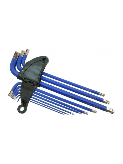 Set chei Imbus tip L, 1.5-2-2.5-3-4-5-6-8-10mm, 9 piese, Garage Meister GM3629N