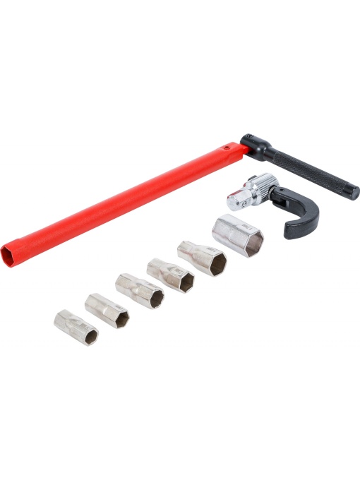 Set chei piuliţe robinete aplicate, 8 piese, BGS 74244