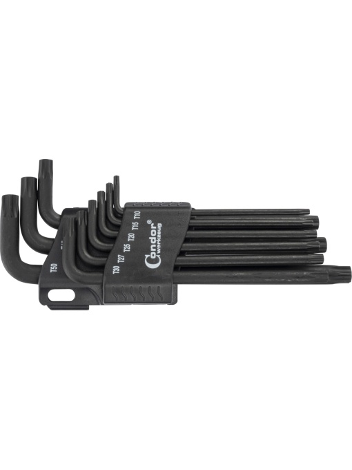 Set chei Torx tip L, marimi T10-50, 9 piese, Condor 1121-17