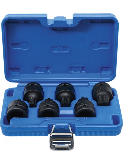 Set cu biti Torx de impact T55 - T100, antrenare 3/4", 6 piese, BGS 5055