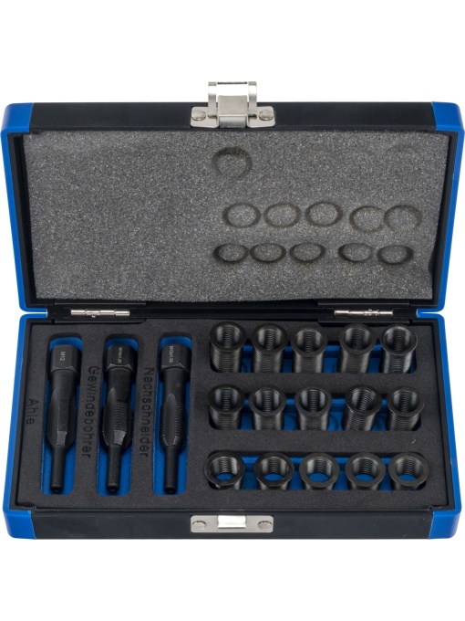 Set de reparare filet pentru bujii incandescente M12x1.25, 18 buc., Condor 5674