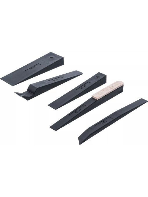 Set pene de tinichigerie pentru demontat accesorii, interioare, bandouri, culise de usi, 5 piese, BGS 63250