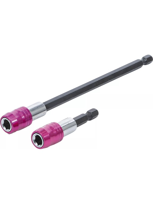 Set suport automat biţi, Antrenat prin hexagon interior 6,3 mm (1/4"), 60 / 150 mm, 2 piese, BGS DIY 20815