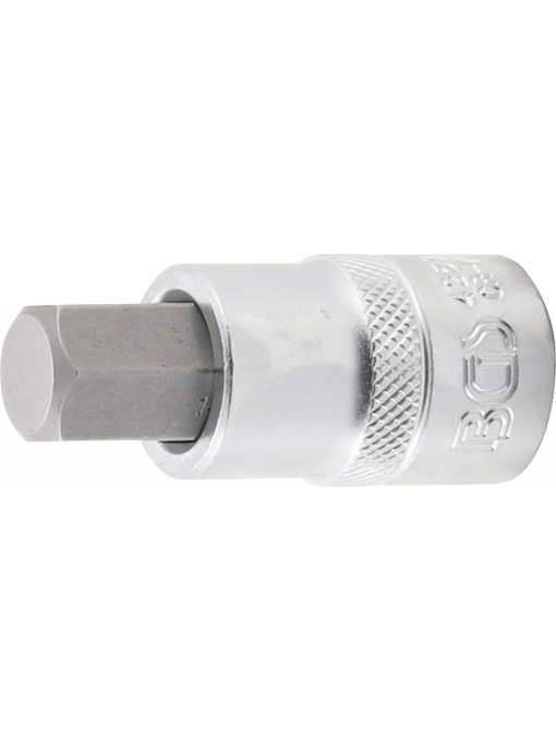 Bit Imbus 14 mm, lungime 55mm, antrenare cu tubulara 1/2", BGS 4257