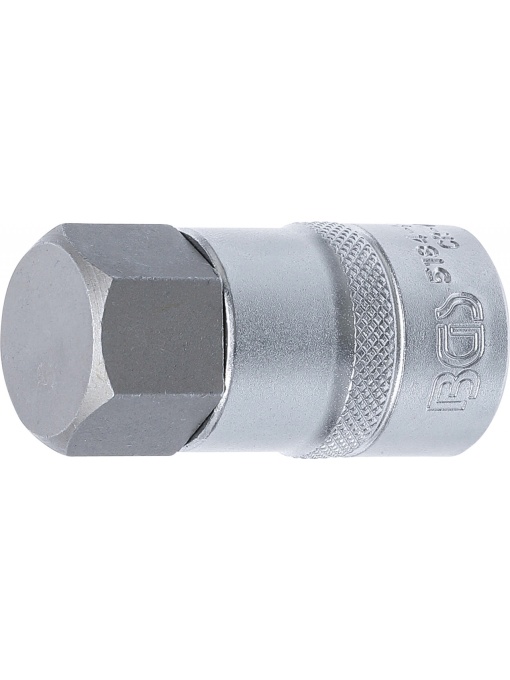 Bit Imbus 24 mm, lungime 55mm, antrenare cu tubulara 1/2", BGS 5184-H24