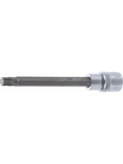 Bit Spline (XZN) M10, lungime 140mm, antrenare cu tubulara 1/2", BGS 5184-M10