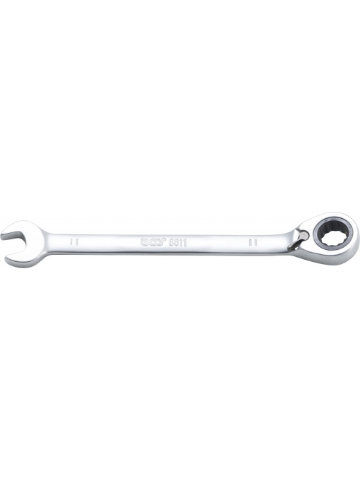 Cheie combinata cu clichet 11 mm, BGS 6611