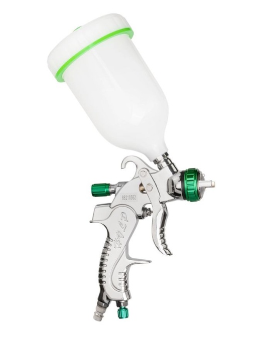 Pistol de vopsit HVLP cu duza 1.4 mm, capacitate 600 ml, JBM 54249