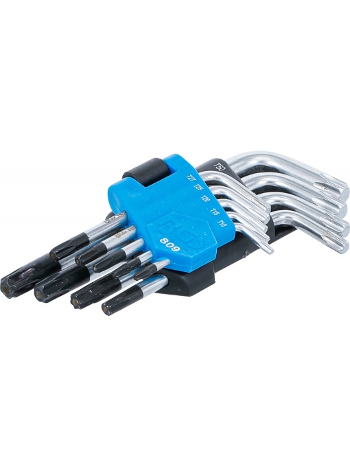 Set de chei Torx tip L T10-T50 | 9 piese, BGS 809