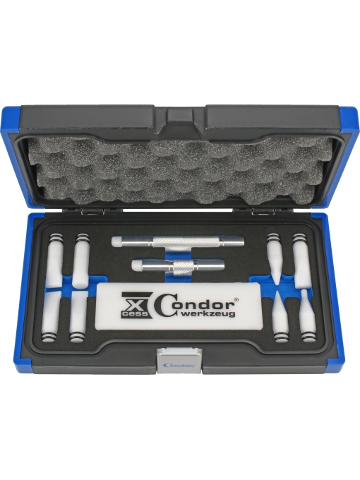 Set de instrumente pentru repararea loviturilor de grindina, lovituri usoare, 12 buc., Condor 4912