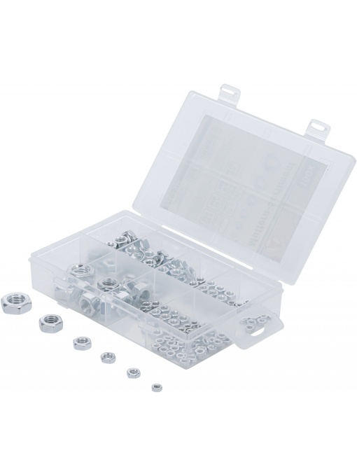 Set piuliţe | M3 - M10 | 150 piese, BGS DIY 8068