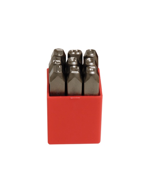 Set poansoane cifre, 10 mm, Mob&Ius 7267100001