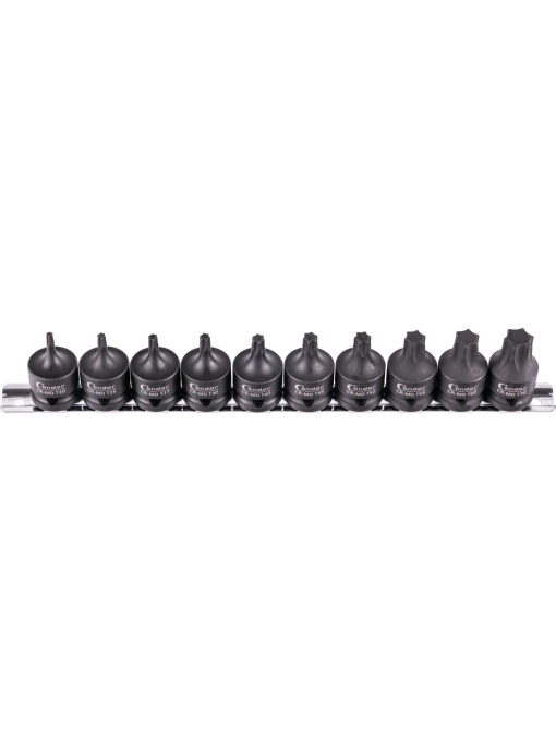 Set prize cu impact, scurte, 10 piese, 1/2", profil T T20-70, Condor 5010