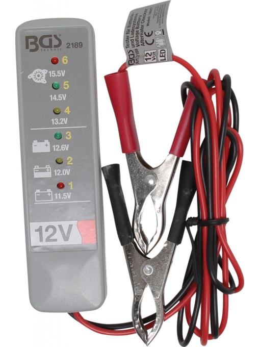 Tester verificare baterie + sistem incarcare, BGS 2189
