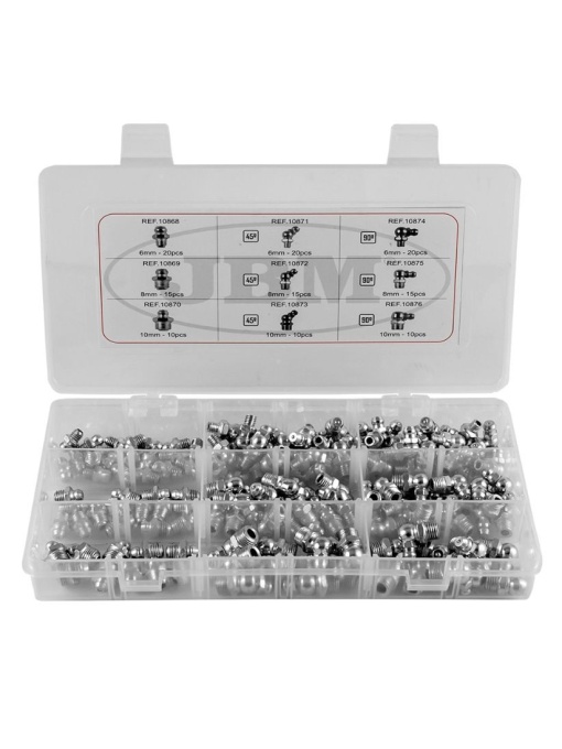 Trusa capete gresare 135 piese, JBM 52033