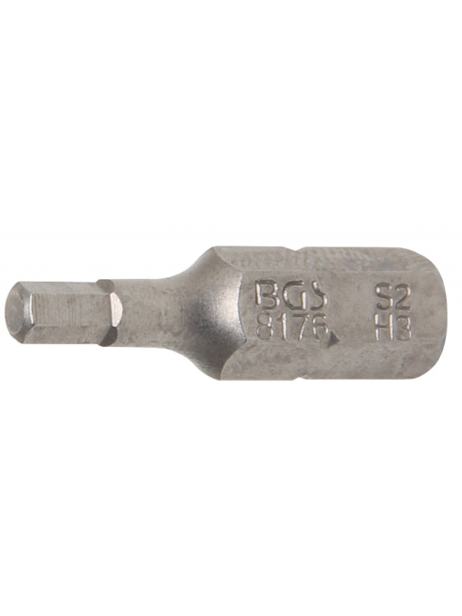 Bit Imbus 3 mm, antrenare 1/4", BGS 8176