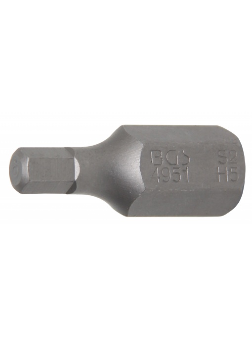 Bit Imbus 5 mm, lungime 30mm, antrenare 3/8", BGS 4951