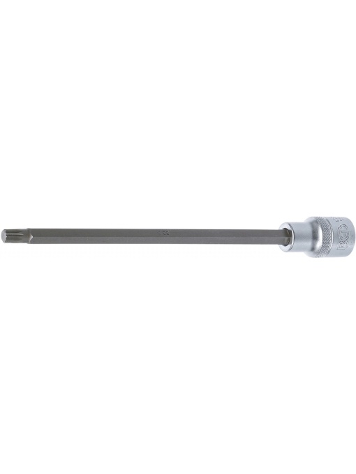 Bit Spline (XZN) M8, lungime 200mm, antrenare cu tubulara 1/2", BGS 4334