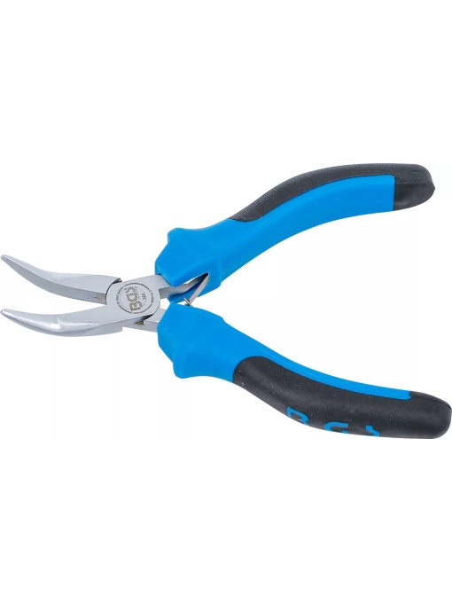 Cleste cu varf indoit pentru electronica, 125 mm, BGS 383