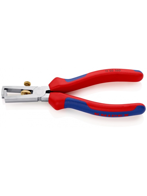 Cleste dezizolator cu arc de deschidere, manşoane multicomponent, lungime 160 mm, Knipex 1105160