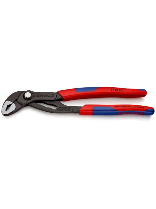Cobra® Cleste high tech pentru pompe de apa, manşoane suple multicomponent, lungime 250 mm, Knipex 8702250
