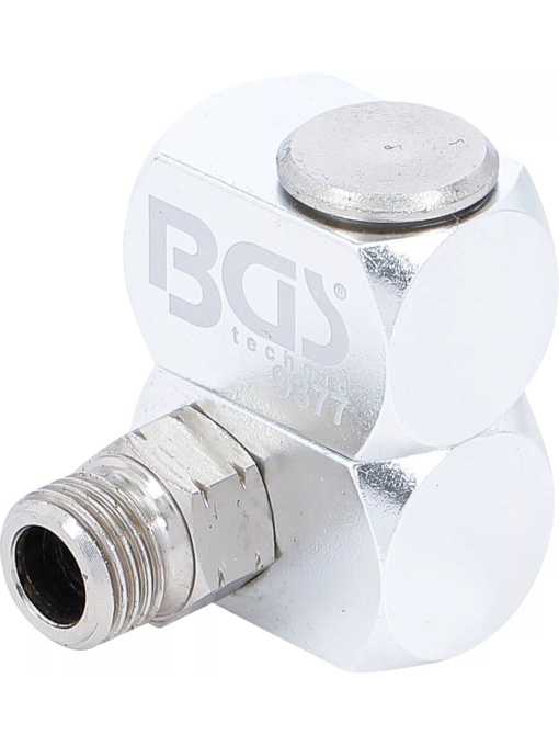 Conector rotativ pentru scule pneumatice, filet 1/4", BGS 9377