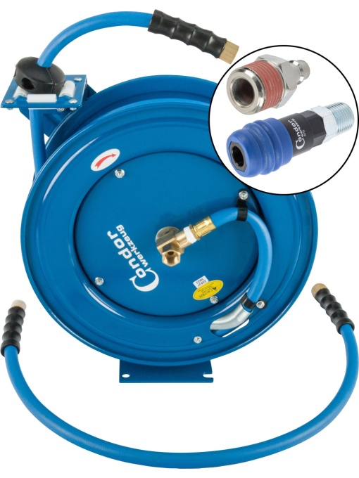 Furtun DL ø13mmx15m, automat. Roll-up, ambreiaj în 2 trepte, Condor 44200-3