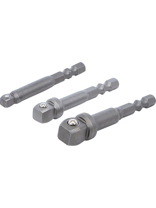 Set adaptoare cu cap sferic pentru tubulare 1/4", 3/8", 1/2", BGS 9162