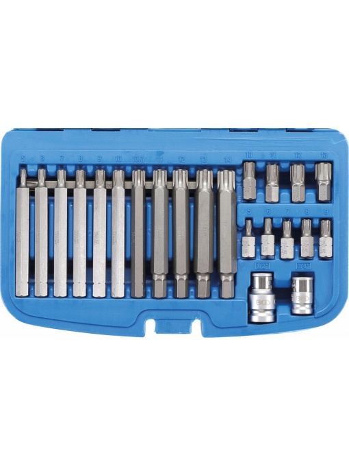 Set biti tip Ribe lungi si scurti, 32 piese, BGS 5013