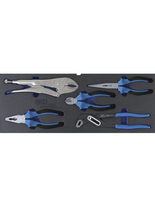 Set de clesti combinati | echipare 44929 pentru dulap de scule | 5 piese, BGS 3344