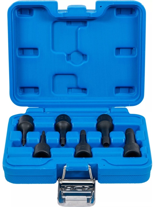 Set extractoare de suruburi deteriorate 2-3-4-6-8-10 mm, antrenare 3/8", BGS 5281