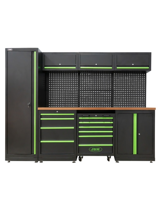 Sistem de depozitare modular pentru ateliere (18 buc), JBM 54327