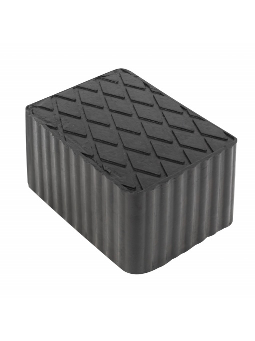Tampon din cauciuc pentru platforme elevatoare, dimensiuni 160x120x100 mm, JBM 54485