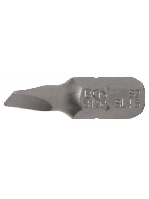 Bit cu canelura 4.5 mm, antrenare 1/4", BGS 8198