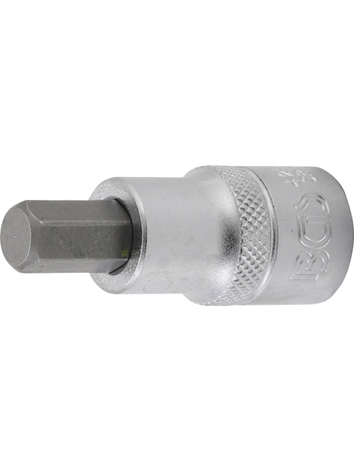 Bit Imbus 10 mm, lungime 55mm, antrenare cu tubulara 1/2", BGS 4255
