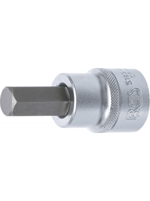 Bit Imbus 17 mm, lungime 85mm, antrenare cu tubulara 3/4”, BGS 5189-H17